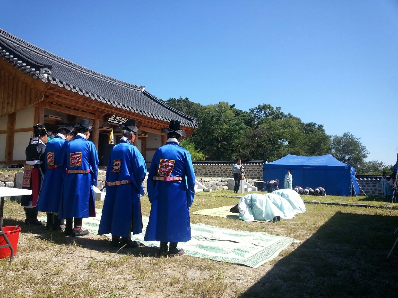 백제 건국시조 온조대왕 숭모제 봉행