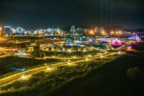 (67회 백제문화재 야경)자료사진