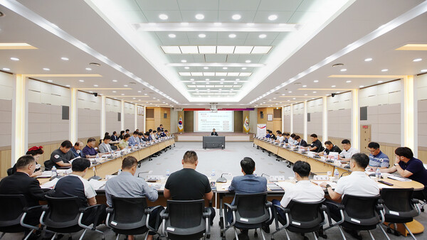  서산시가 11일 대회의실에서 ‘2024 충청남도체육대회 준비위원회’를 개최했다. / 사진 서산시