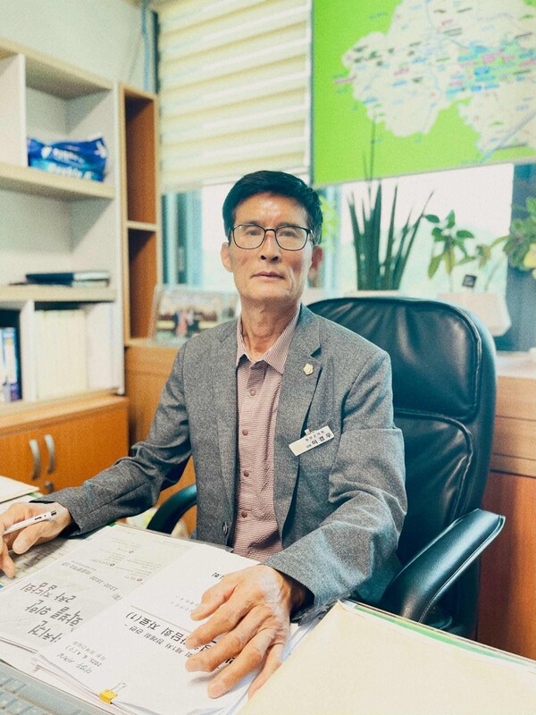 ▲이경우 청양군의원은 “지천댐은 청양의 미래를 결정하는 일인 만큼 신중하고 또 신중해야 한다”고 강조했다.