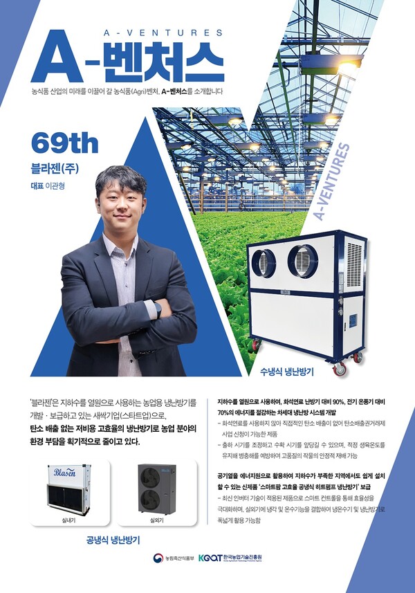 ▲‘블라젠 주식회사’ 홍보물. / 사진 충남도