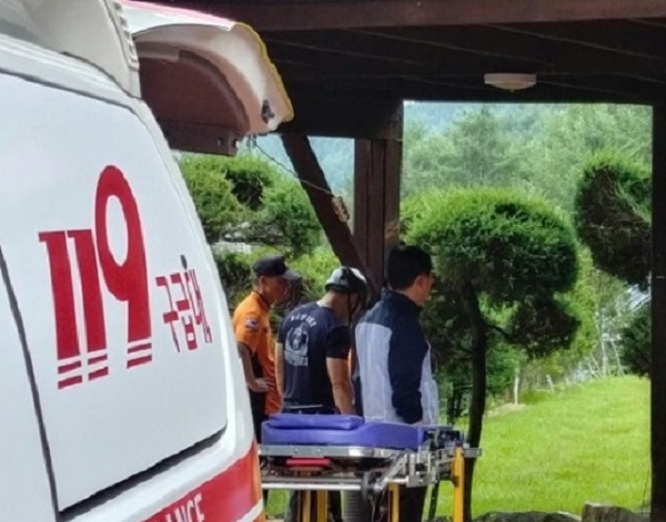  ▲119구급대  기사와 무관함을 알립나 