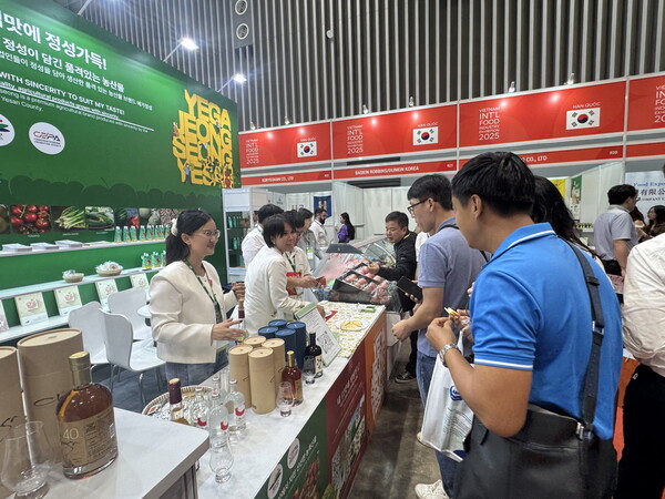 ▲홍보관 운영 모습. / 사진 예산군