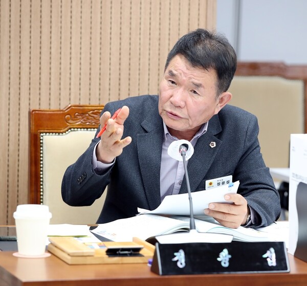 ▲정광섭 충남도의원.