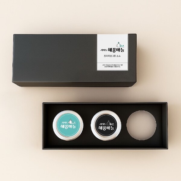 ▲가의도 가공식품 3종. / 사진 태안군